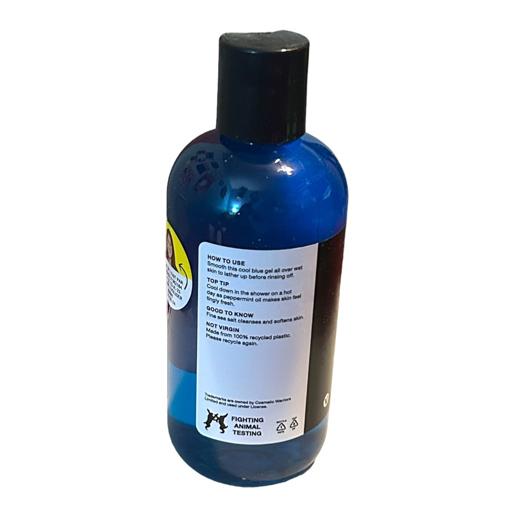 Lush Kitchen Exclusive Freeze Peppermint Sea Salt Shower Gel Body Wash NWT - Picture 3 of 12